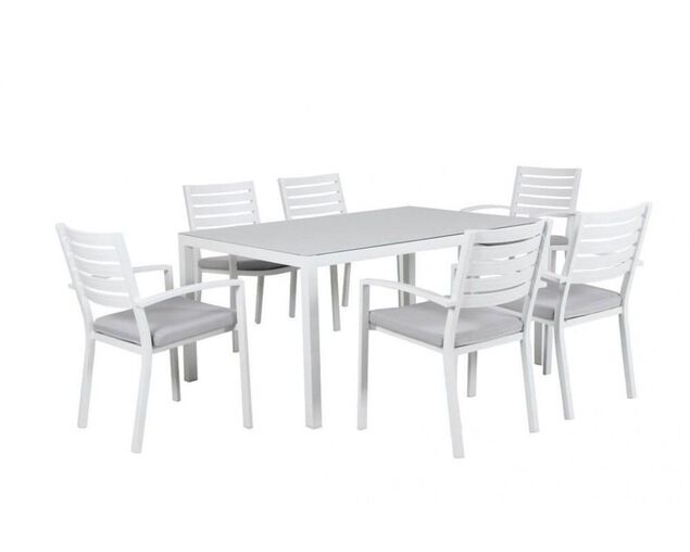 Boston 7 Piece Slatted Dining, , hi-res