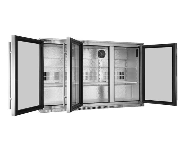 Ziegler & Brown Bar Fridge - 3 Door, , hi-res