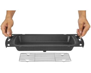 Ziegler & Brown Cast Iron Baking Dish for Triple Grill