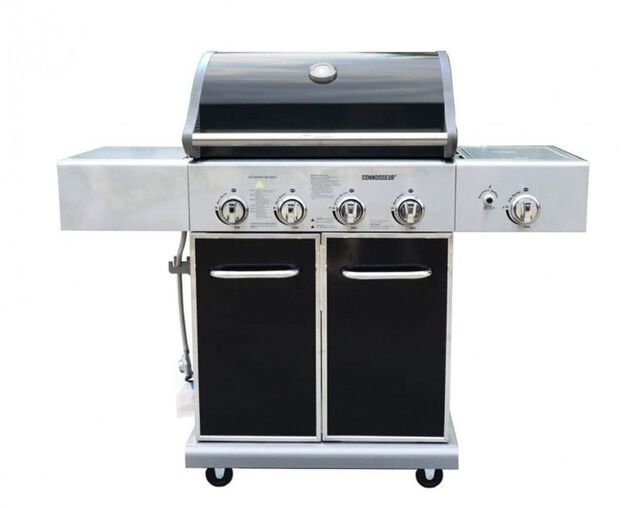 Connoisseur 4 Burner BBQ With Side Burner, , hi-res image number null