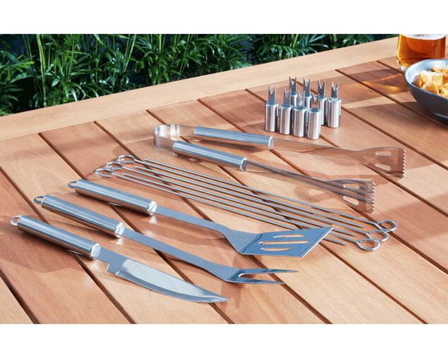 BeefEater 1200 Series - 5 Burner Black Enamel BBQ With Side Burner, , hi-res