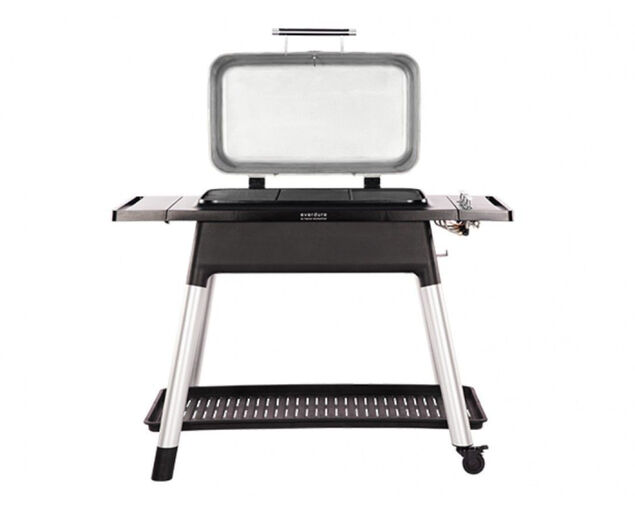 Everdure by Heston Blumenthal FURNACE 3 Burner BBQ with Stand - Orange, Orange, hi-res