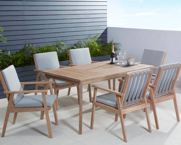 Zedd 7 Piece Dining Setting, , hi-res