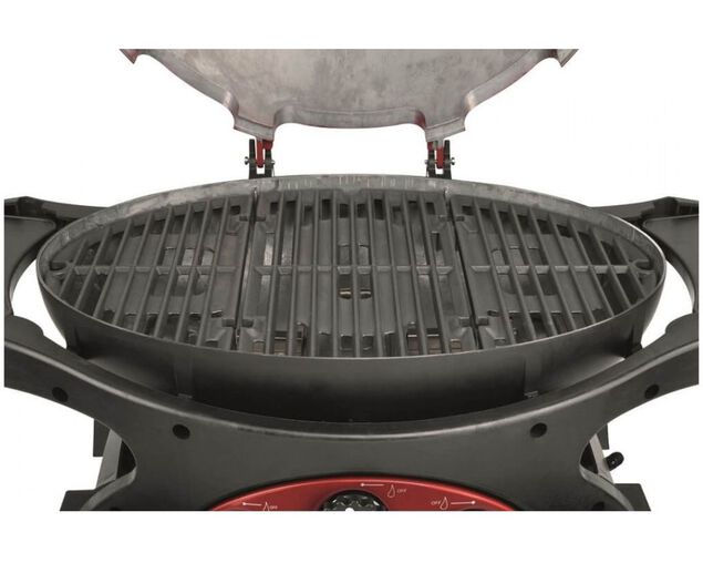 Ziggy by Ziegler & Brown Triple Grill LPG Classic on Cart (Retro Blue) - Limited Edition, Retro Blue, hi-res