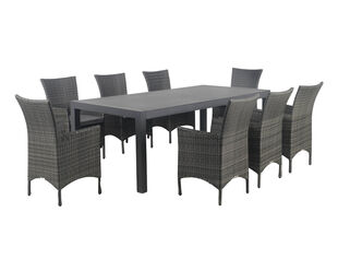 Larache Tub-Jette 9 Piece Dining Setting