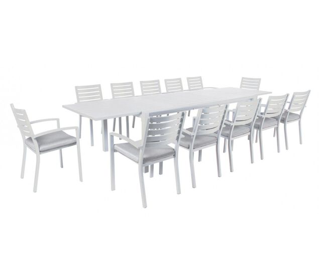 Boston-Jette 13 Piece Slatted Dining, , hi-res image number null