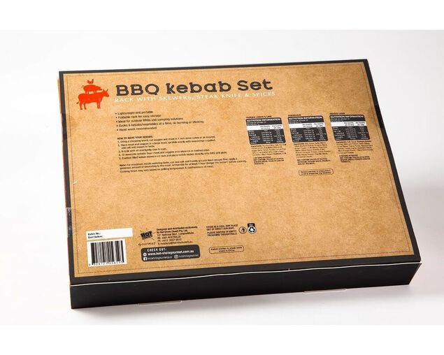 Grill Society Kebab & Seasoning Set, , hi-res