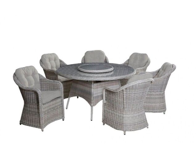 Valencia 7 Piece Round Dining Setting, , hi-res image number null