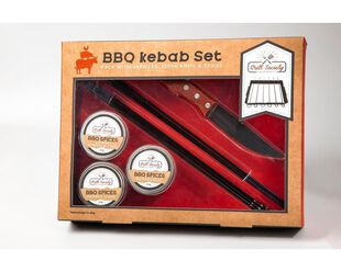 Grill Society Kebab & Seasoning Set