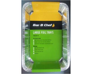 Pro Grill Large Foil Tray 10 Pack 