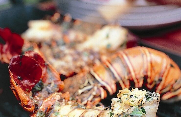 Lobster with Lime & Herbs