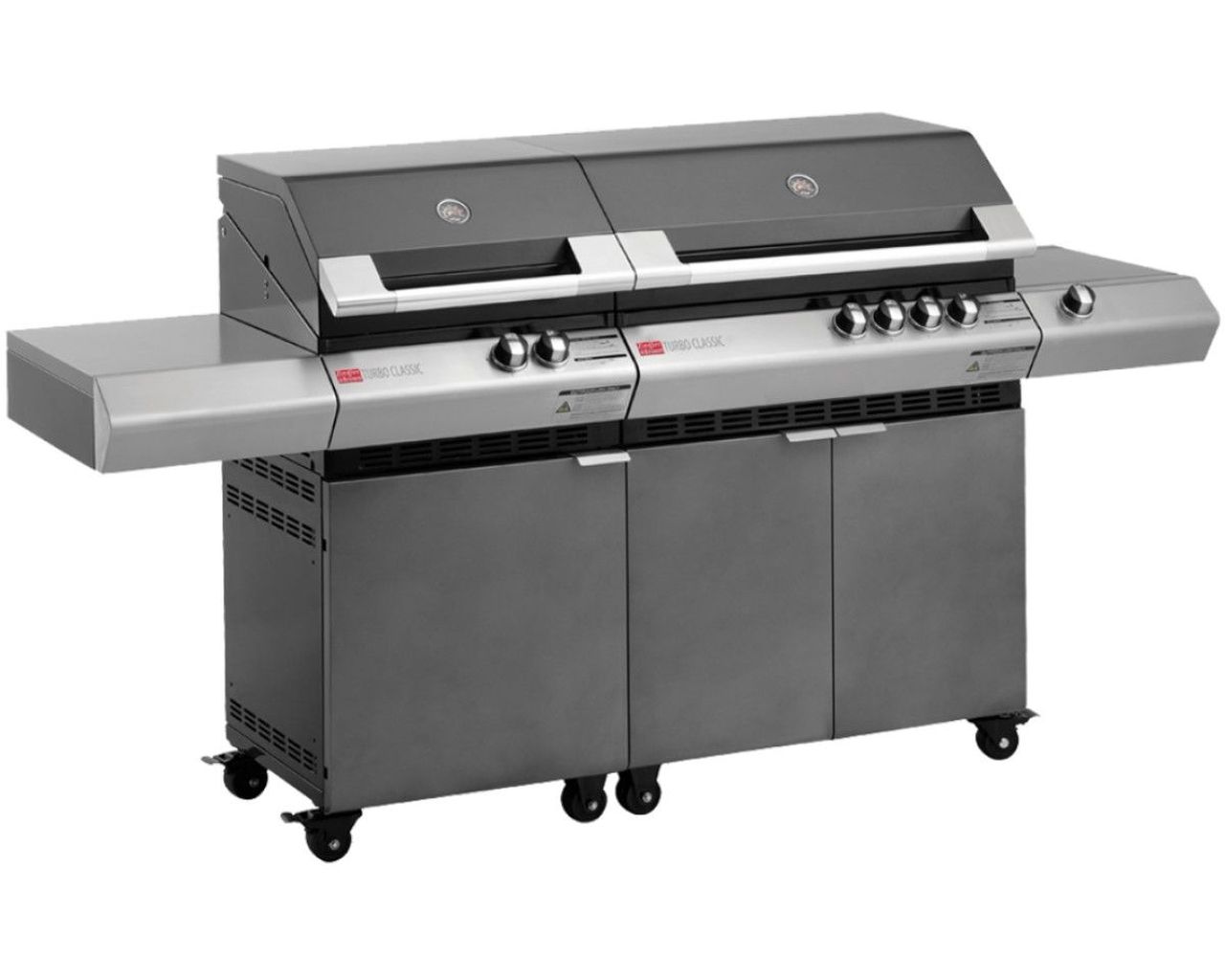 Ziegler & Brown Turbo Classic 6 Burner on Side Burner Cart, , hi-res image number null