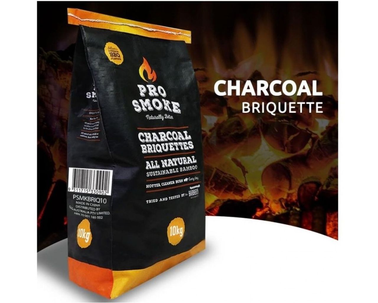 Pro Smoke Charcoal Briquettes 10kg, , hi-res image number null