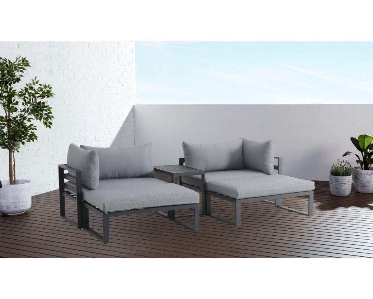 Santorini 5 Piece Modular Lounge, , hi-res image number null