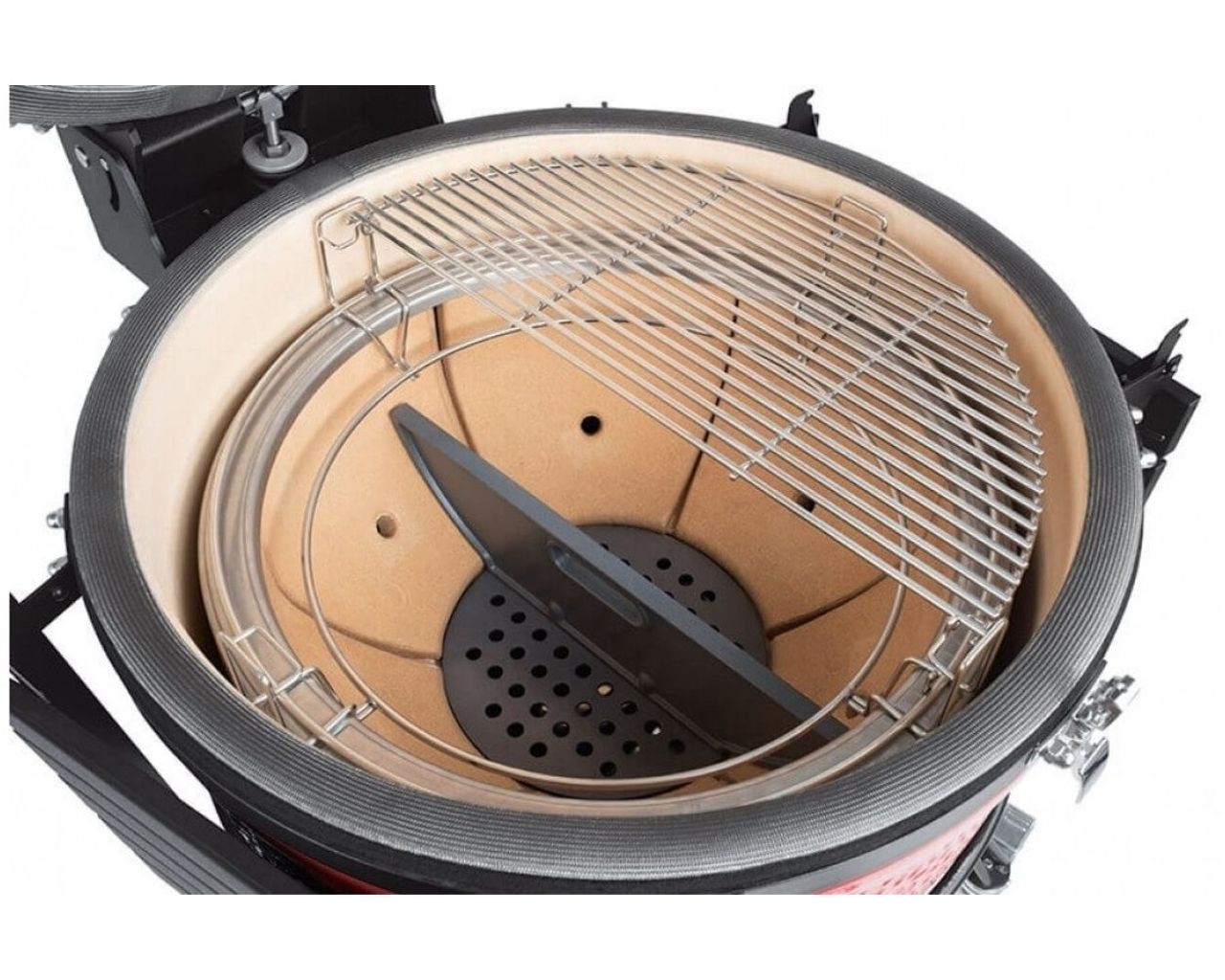 Kamado Joe Big D&C on Cart Series II - Red, , hi-res image number null