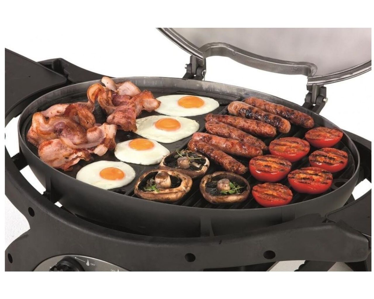 Ziggy by Ziegler & Brown Twin Grill LPG Classic (Chilli Red), Chilli Red, hi-res image number null