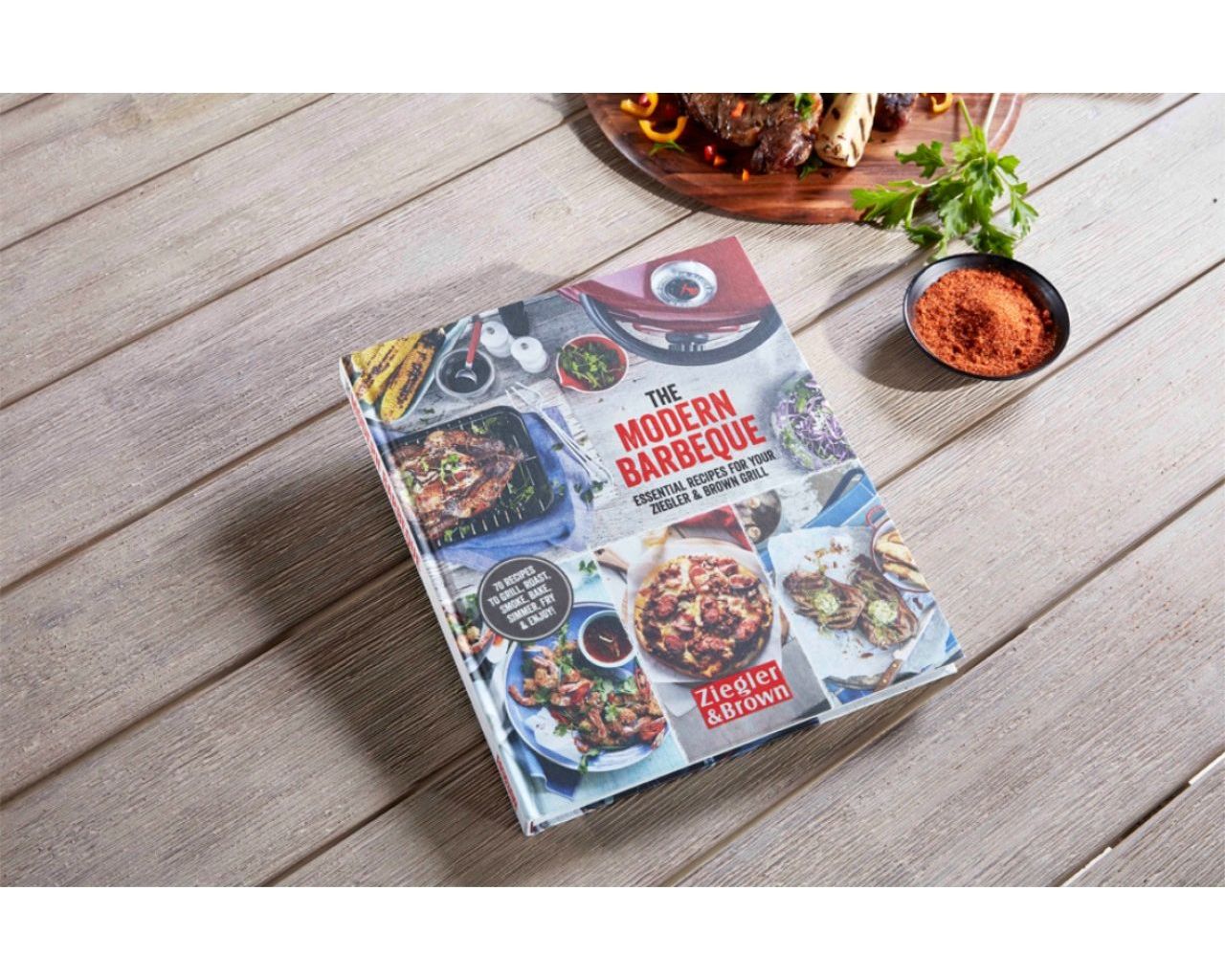 The Modern Barbeque Cookbook by Ziegler & Brown, , hi-res image number null