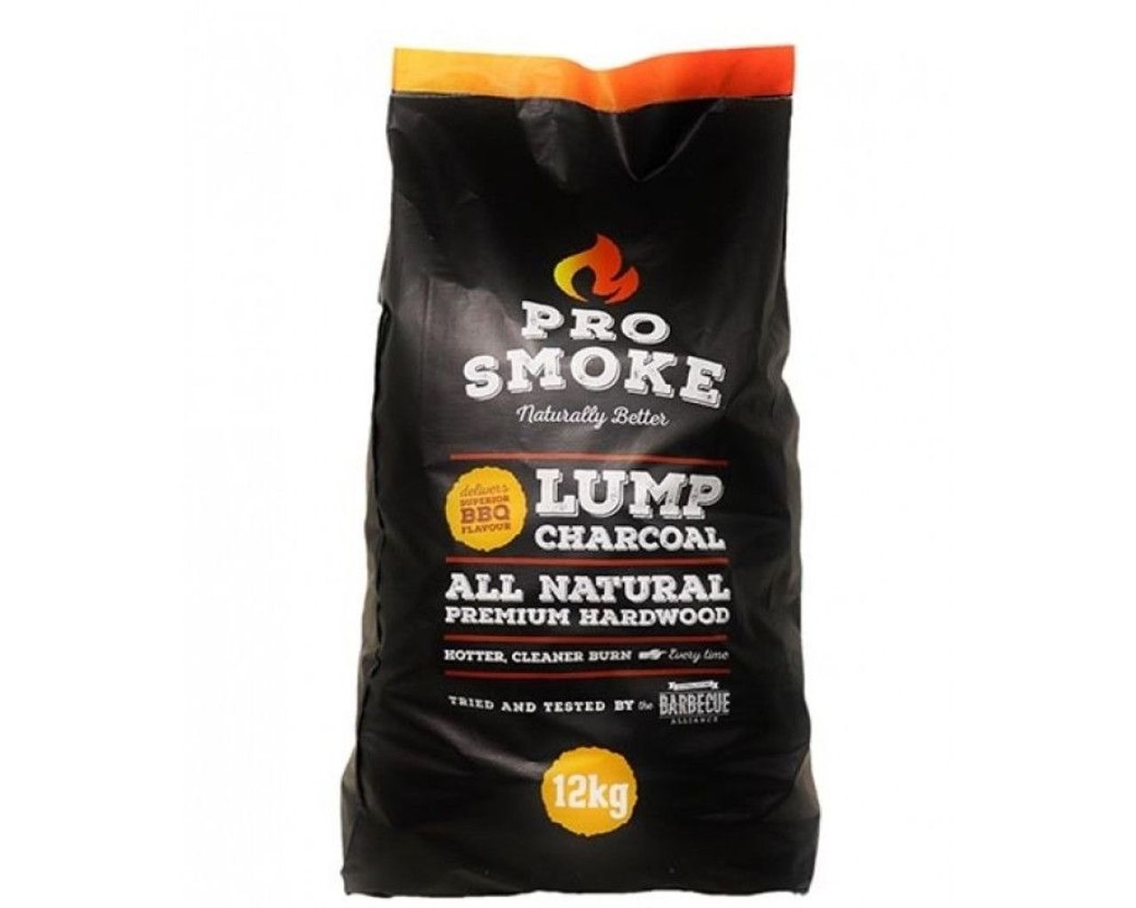 Pro Smoke 12kg Premium Hardwood Lump Charcoal, , hi-res image number null