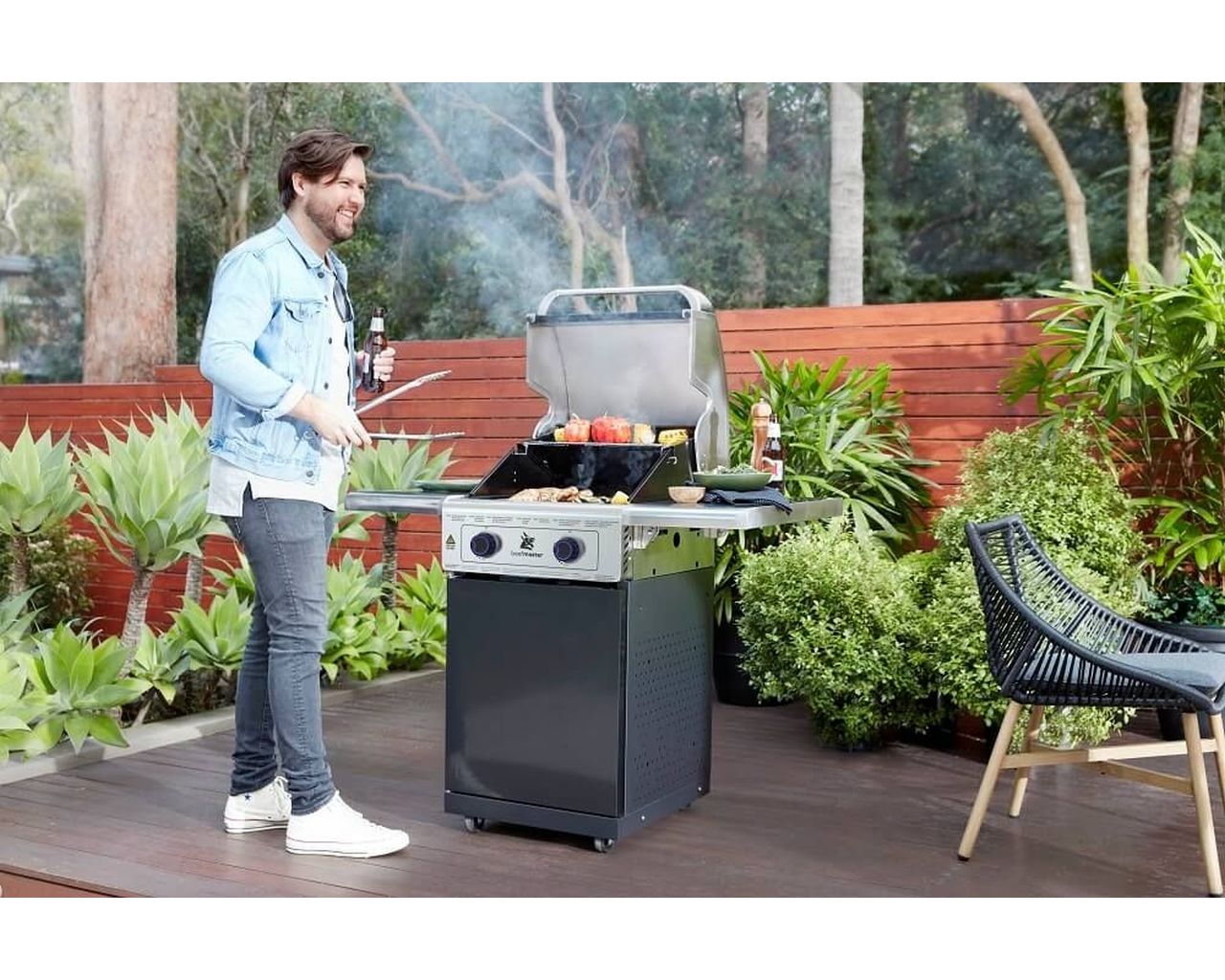 Beefmaster Classic 6 Burner Build-In BBQ, , hi-res image number null