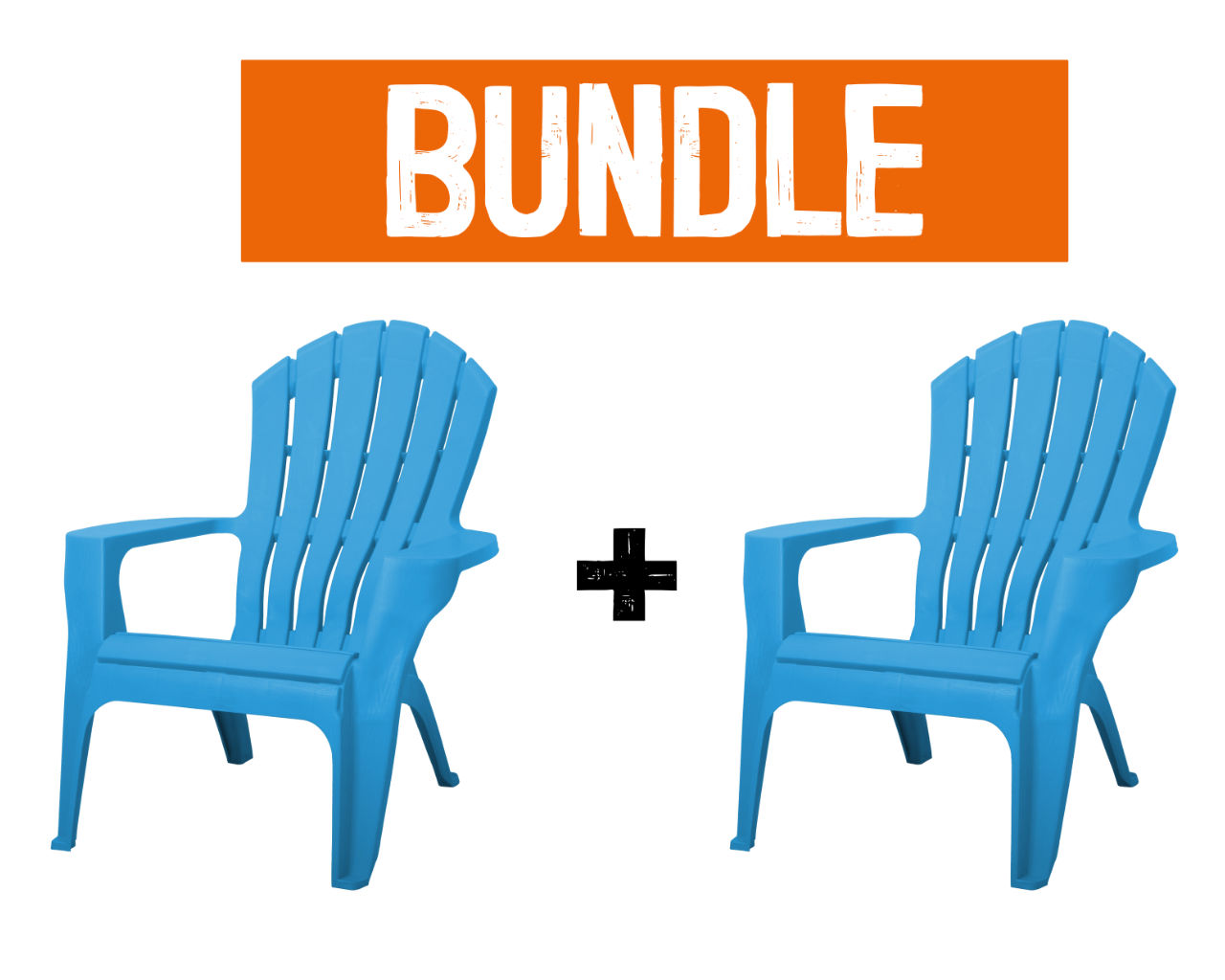 Adirondack Chair Bundle (Blue), Blue, hi-res image number null