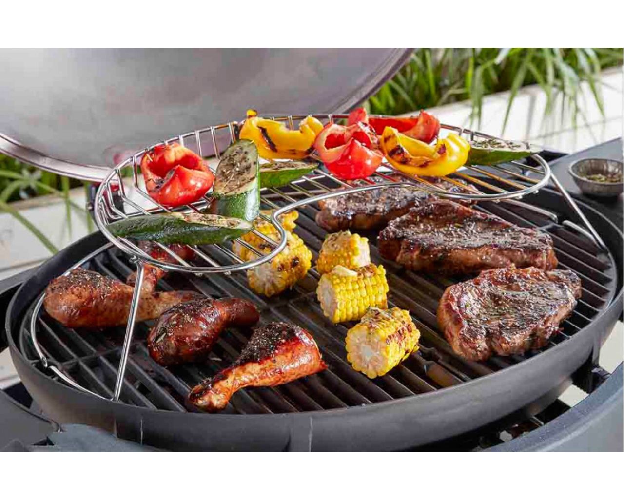 Ziegler & Brown Twin Grill Warming Rack, , hi-res image number null