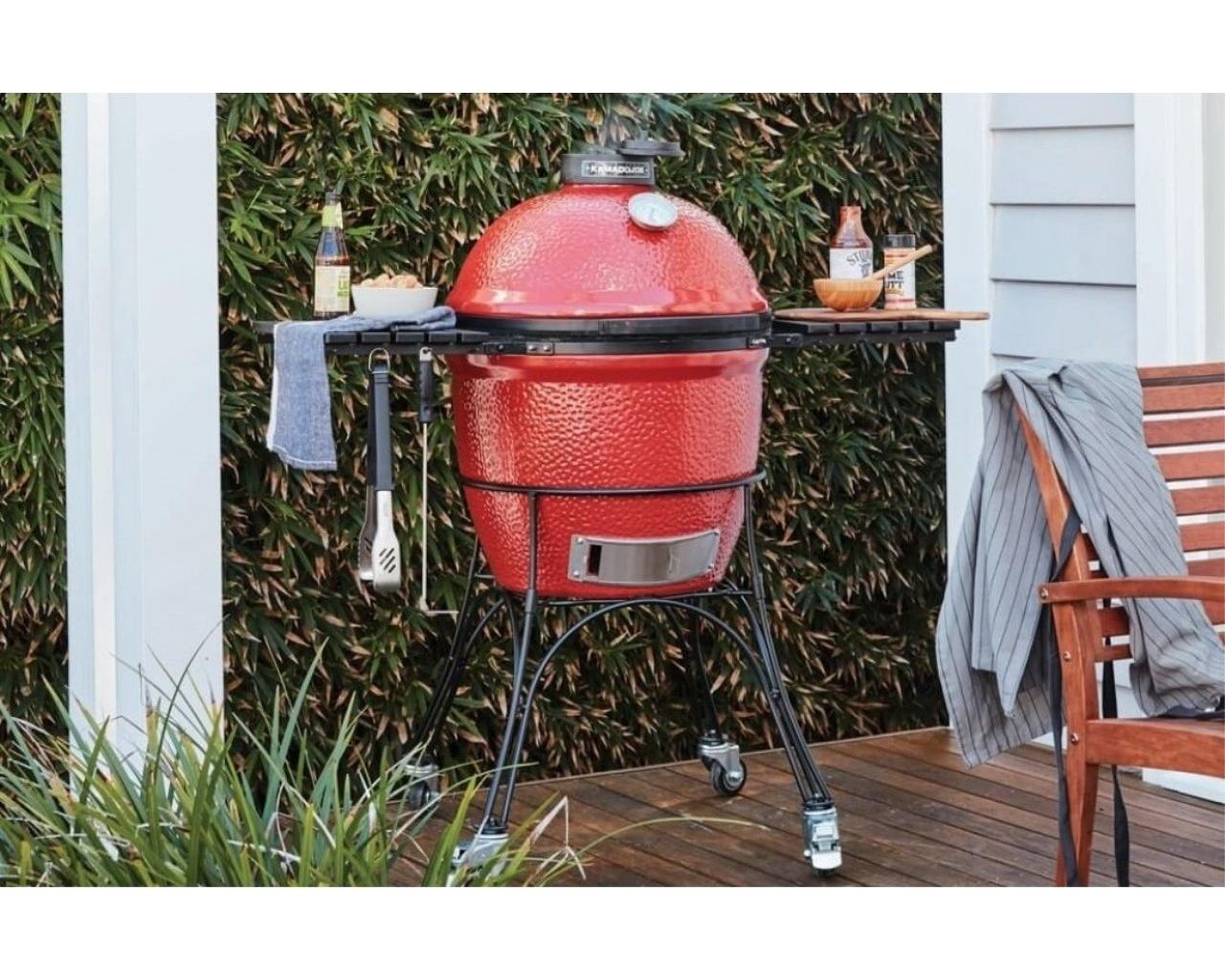 Kamado Joe Classic Divide & Conquer - Red, , hi-res image number null