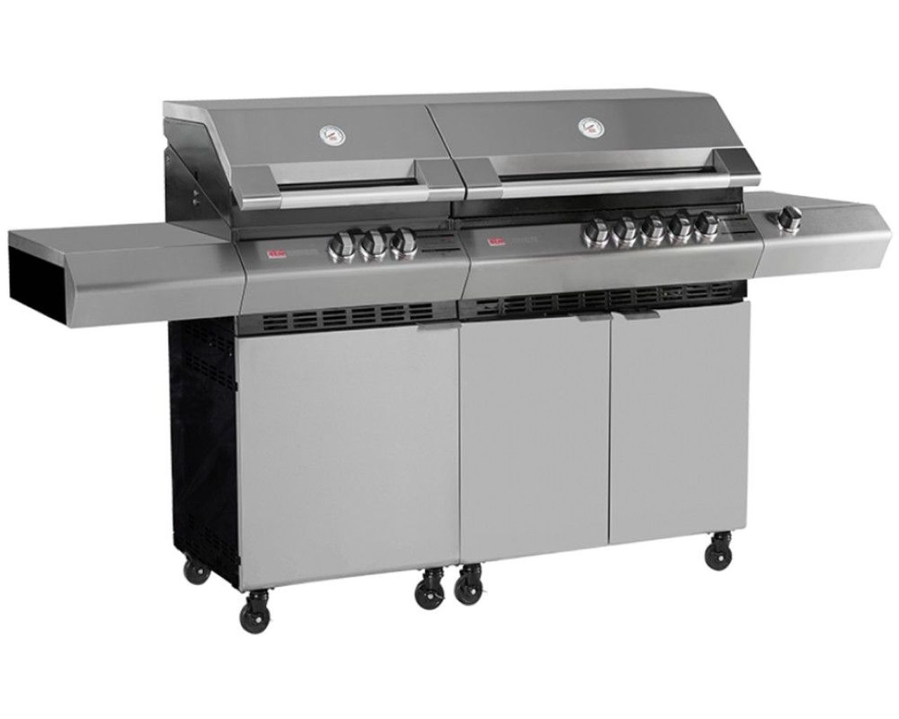 Ziegler & Brown Turbo Elite 8 Burner on Side Burner Cart, , hi-res image number null