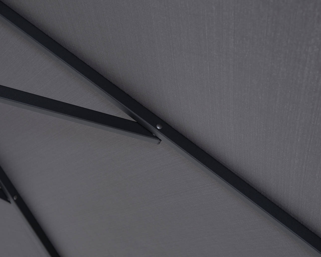 Cairns 3.3m Market Umbrella Charcoal, Charcoal, hi-res image number null