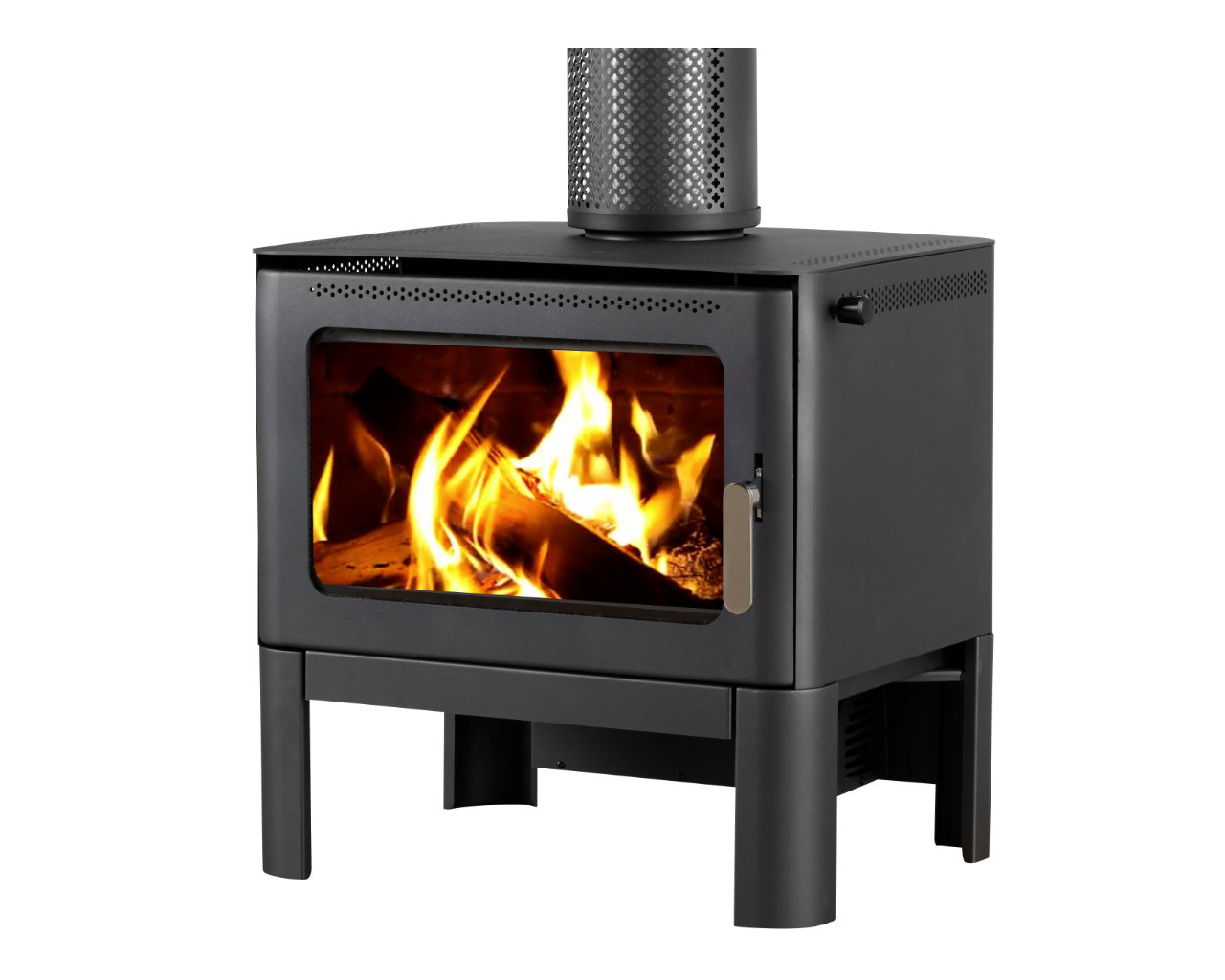 Norseman Gen II Freestanding Wood Heater with Legs, , hi-res image number null