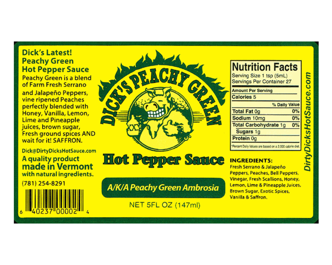 DD's Peachy Green Sauce 147g, , hi-res image number null