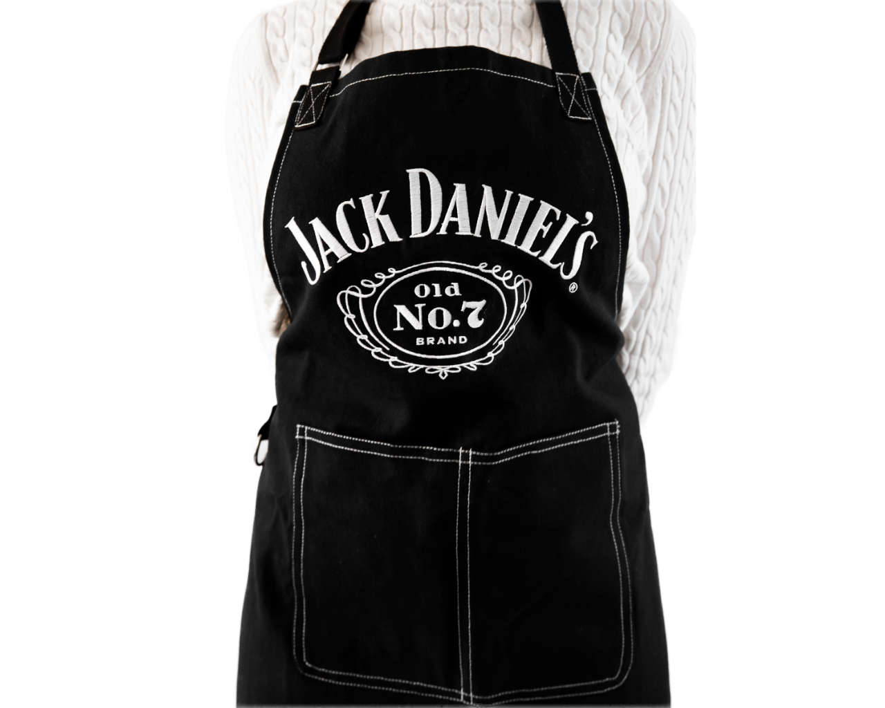Jack Daniels Deluxe Apron, , hi-res image number null