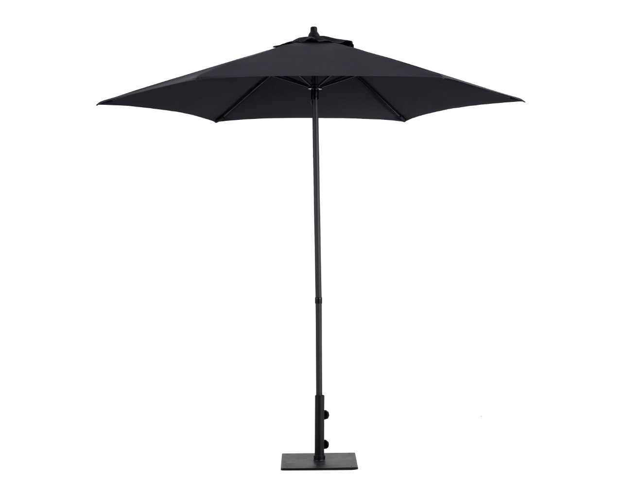 Bronte 2.1m Market Umbrella Charcoal, , hi-res image number null