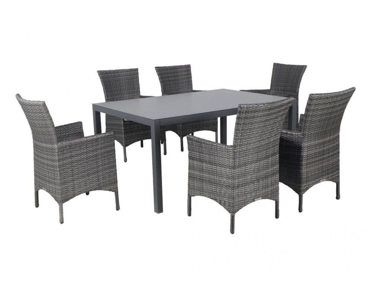 Larache Tub-Boston 7 Piece Dining Setting, , hi-res image number null