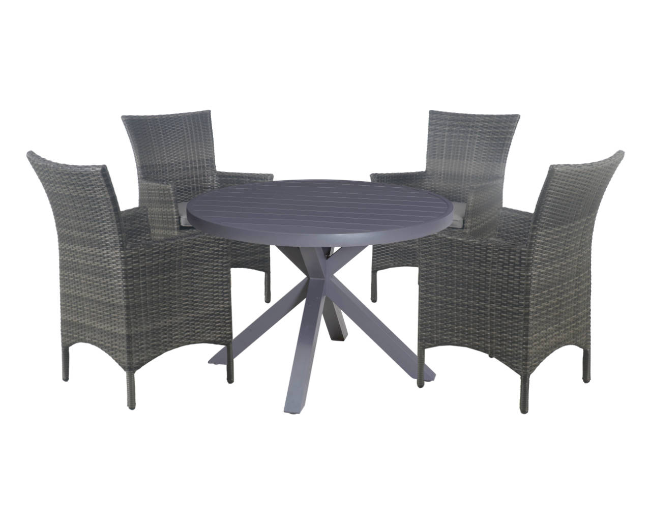 Larache Tub-Jette 5 Piece Round Dining Setting, , hi-res image number null