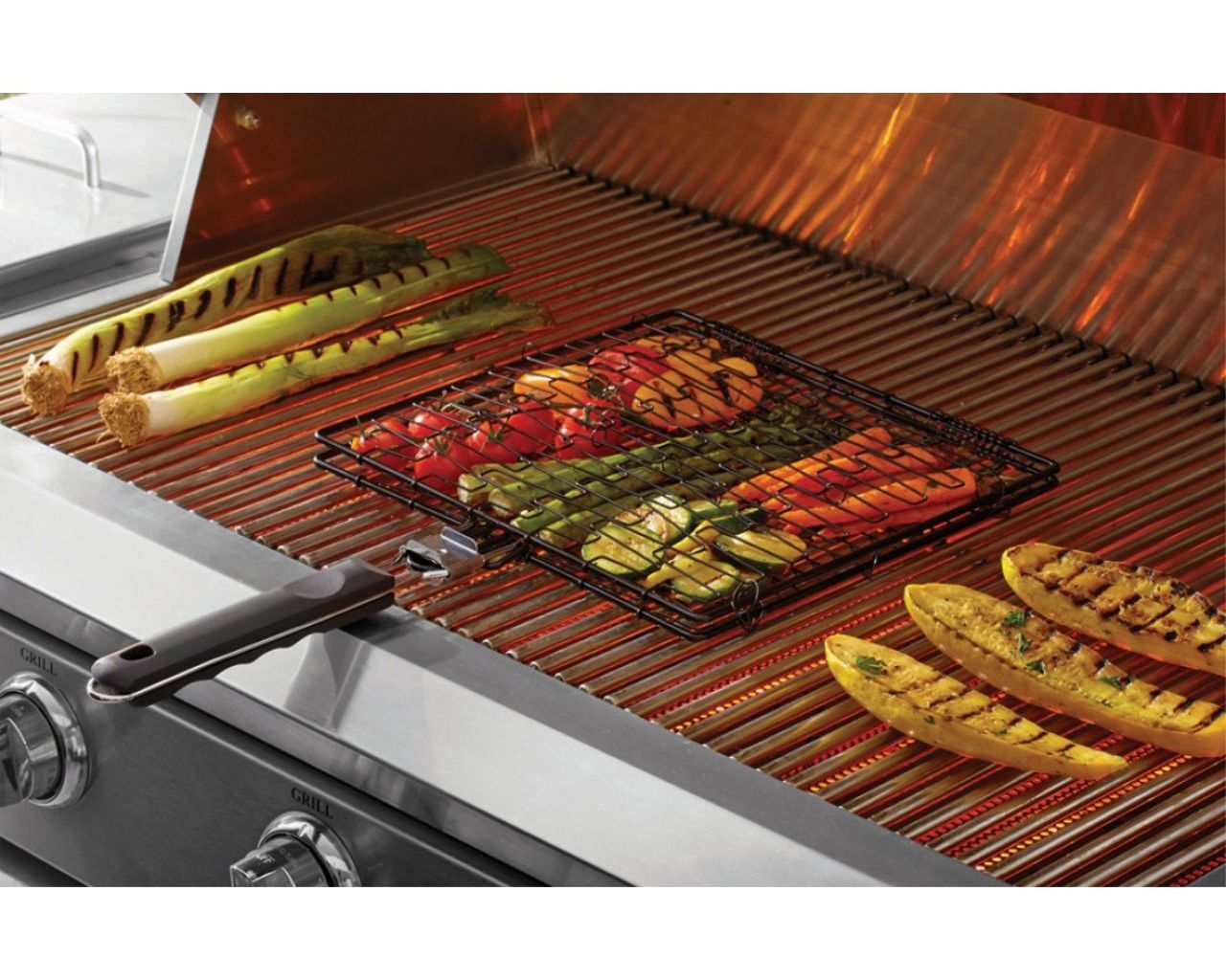 Bar-B-Chef Flexible Grill Basket, , hi-res image number null