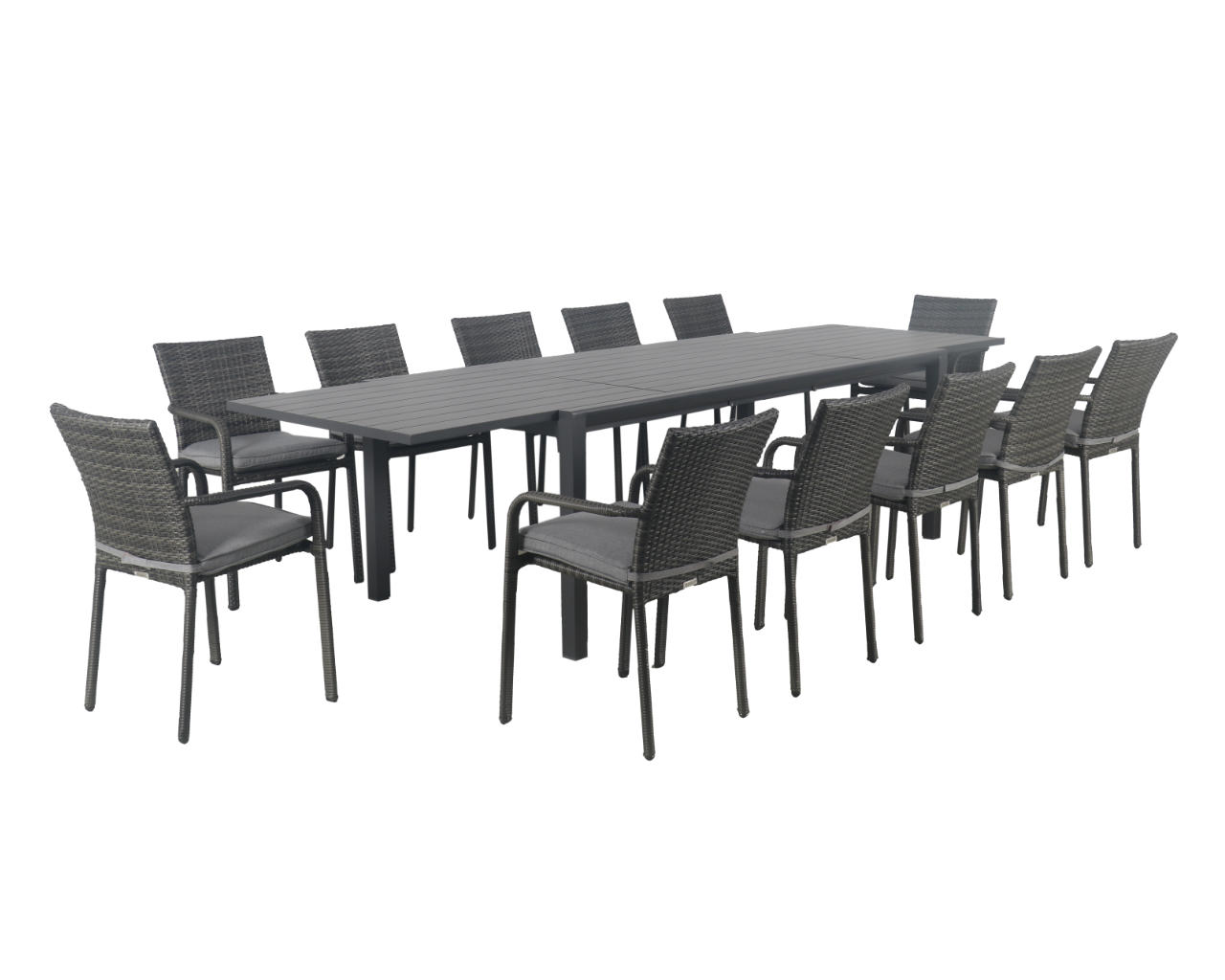 Larache-Jette 13 Piece Extension Dining Setting, , hi-res image number null