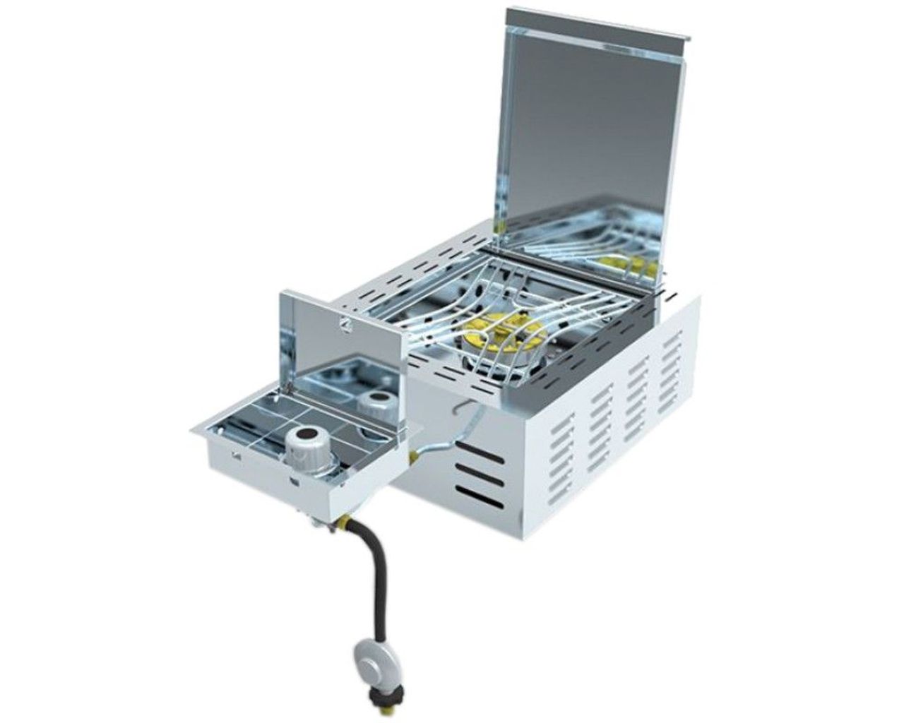 Ziegler & Brown Grand Turbo Drop-In Build-In Side Burner, , hi-res image number null