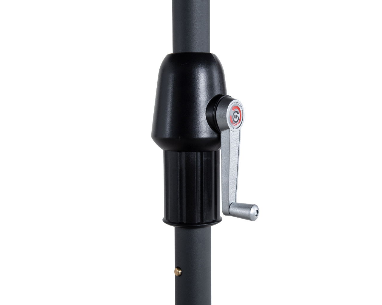 Cairns 3.3m Market Umbrella Charcoal, Charcoal, hi-res image number null