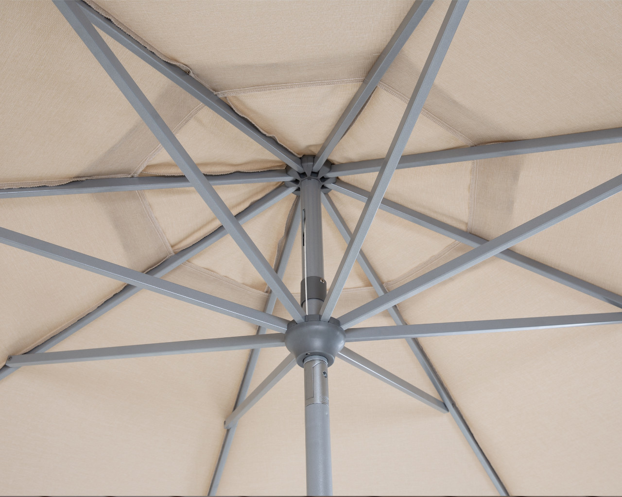 Cairns 3.3m Market Umbrella Natural, Natural, hi-res image number null