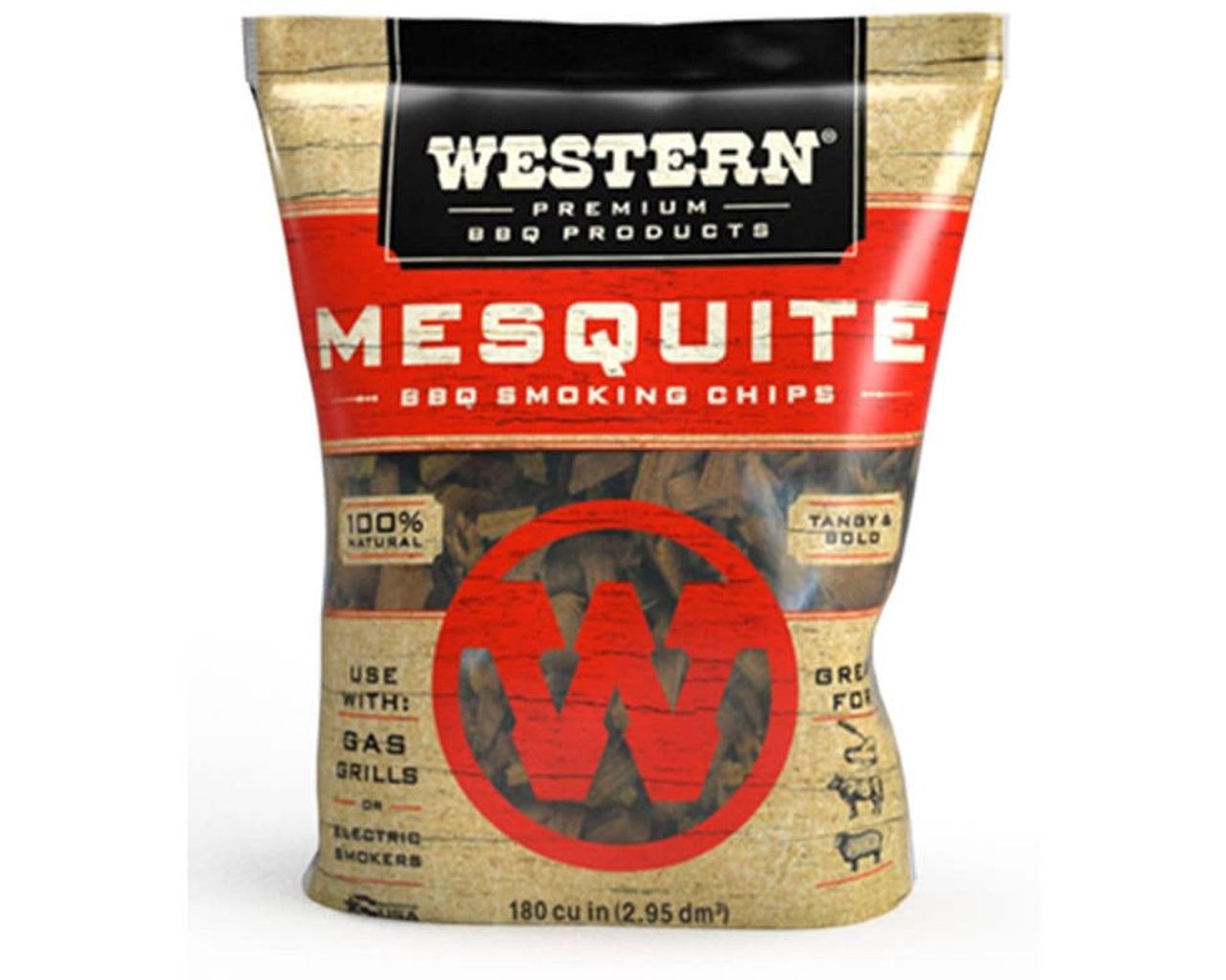 Western Premium Smoking Chips - Mesquite, , hi-res image number null