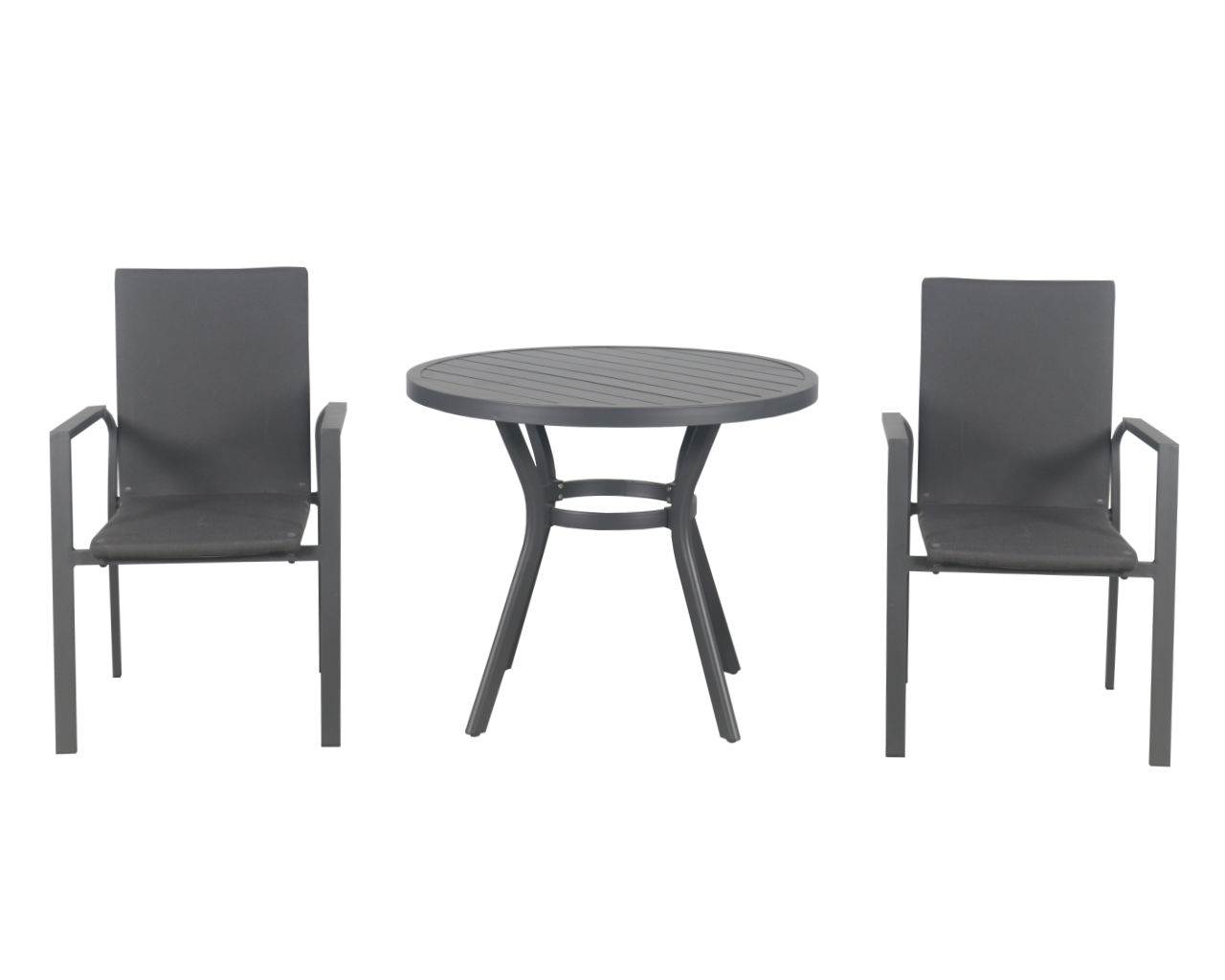 Jette Quick Dry 3 Piece Dining (Gunmetal Grey), , hi-res image number null