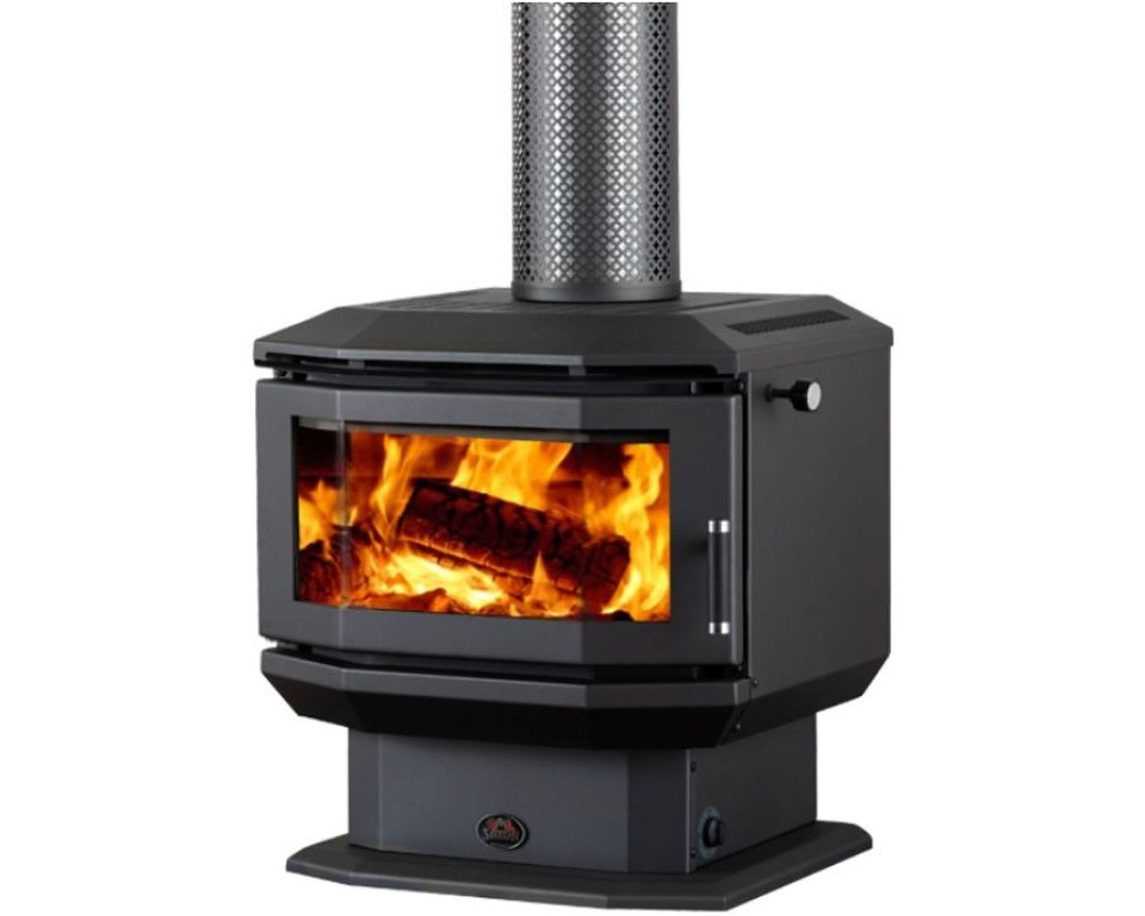 Saxon Walnut Freestanding Wood Heater, , hi-res image number null