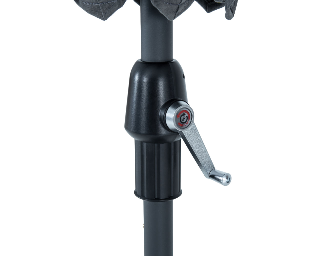 Monaco 2.7m Market Umbrella Charcoal, , hi-res image number null