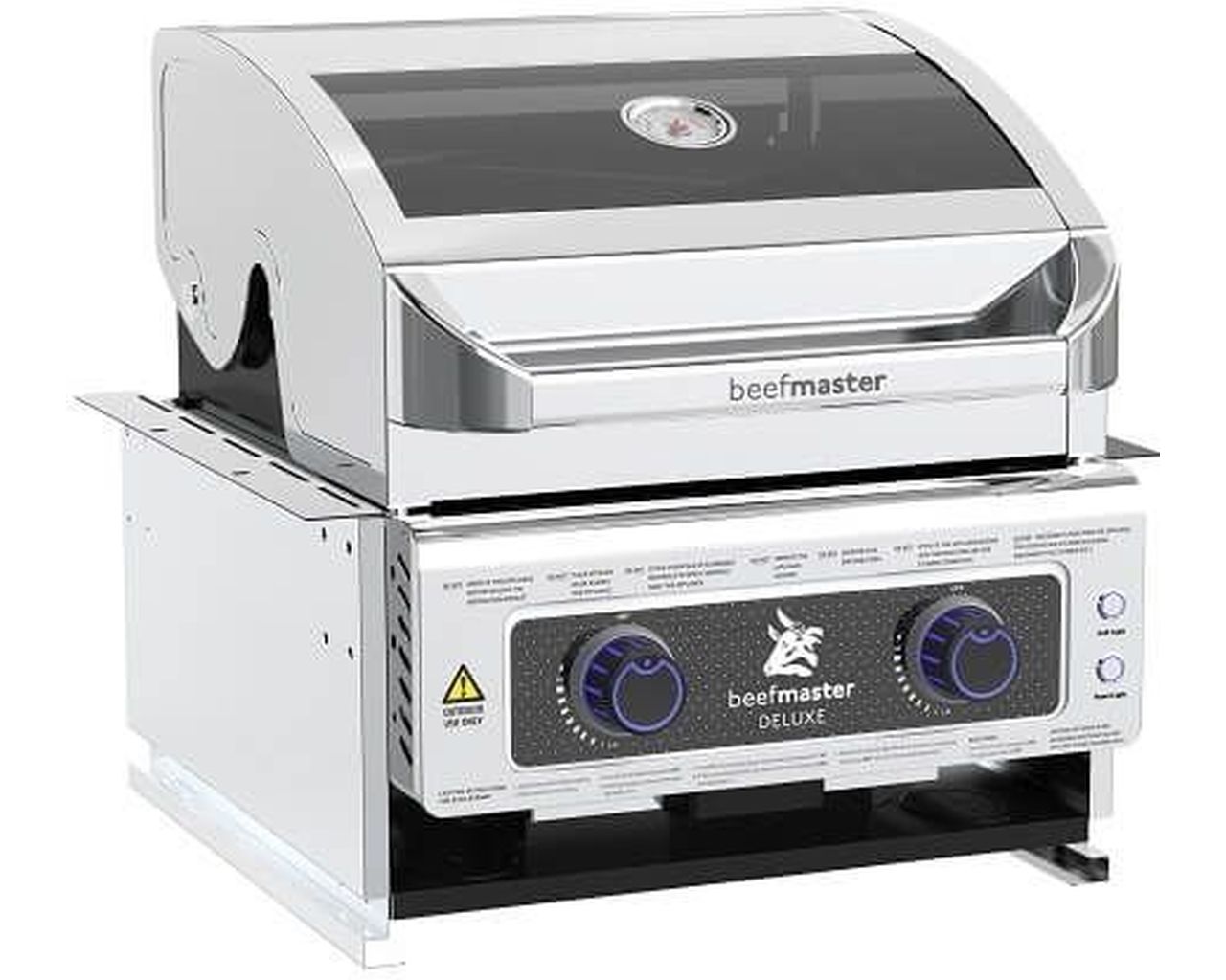 Deluxe Beefmaster 2 Burner Build-In BBQ, , hi-res image number null