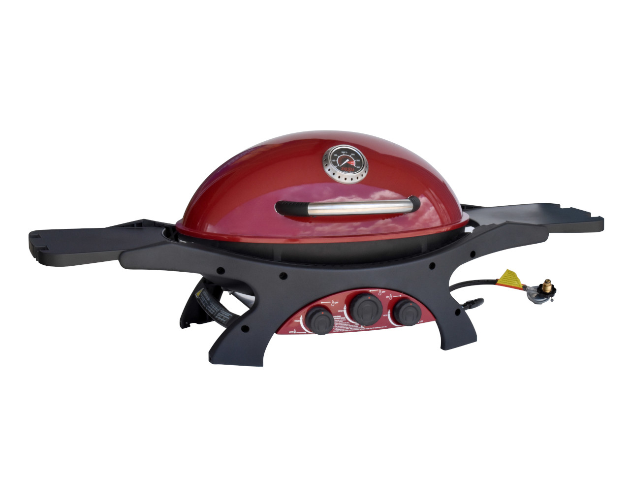 Ziggy by Ziegler & Brown Triple Grill LPG Classic, Chilli Red, small-swatch