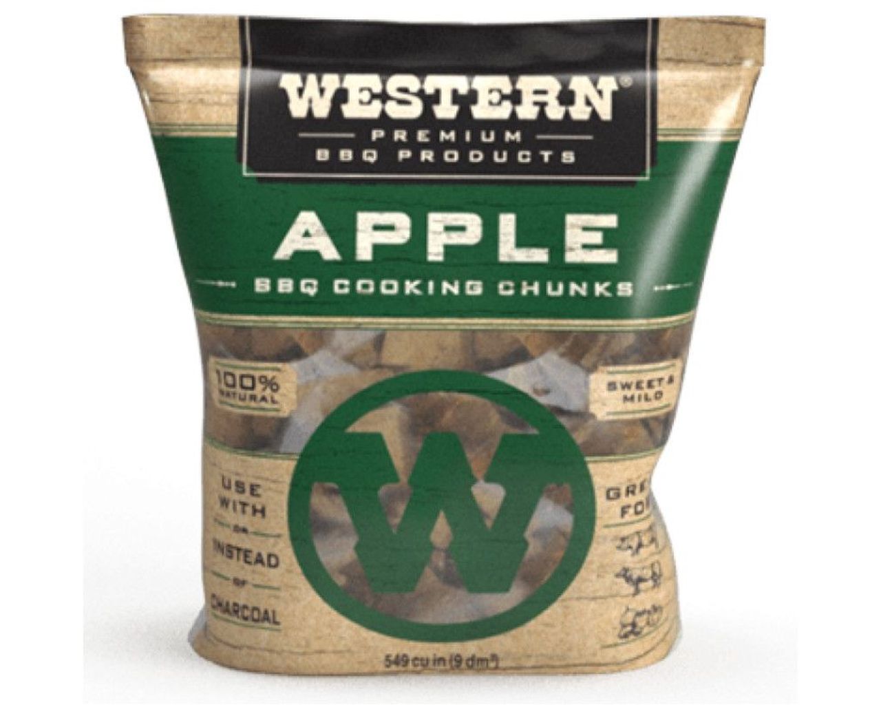 Western Premium Smoking Chunks - Apple, , hi-res image number null