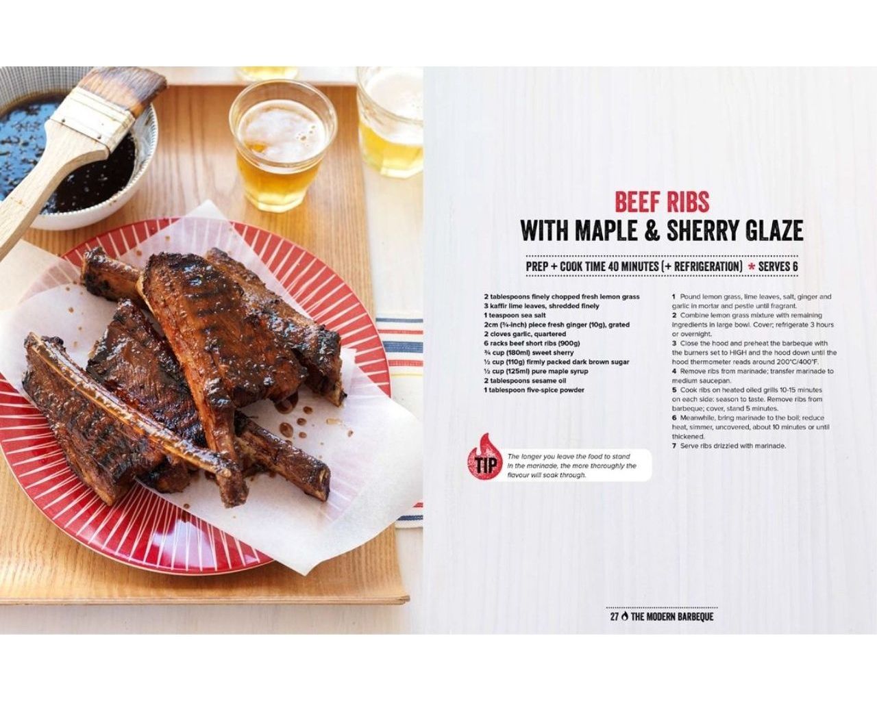 The Modern Barbeque Cookbook by Ziegler & Brown, , hi-res image number null