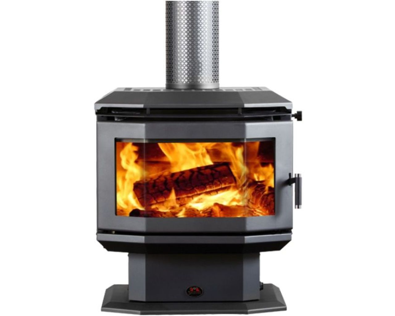 Saxon Rosewood Freestanding Wood Heater, , hi-res image number null
