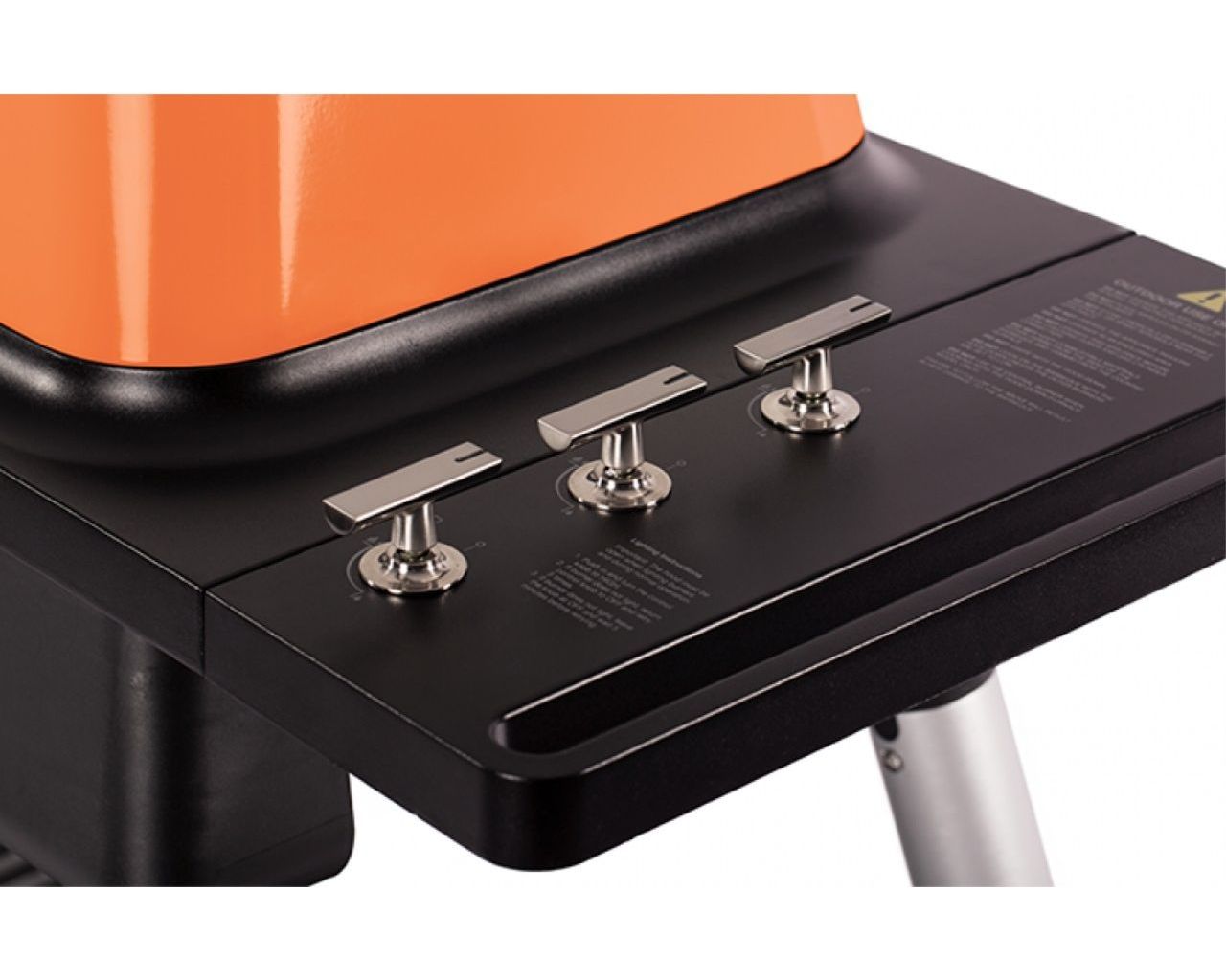 Everdure by Heston Blumenthal FURNACE 3 Burner BBQ with Stand - Orange, Orange, hi-res image number null