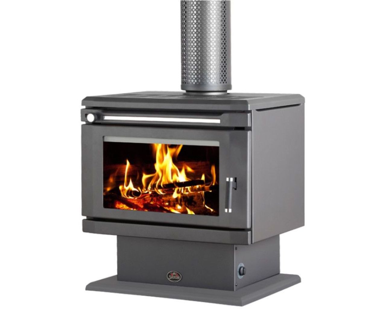 Saxon Blackwood Freestanding Wood Heater, , hi-res image number null